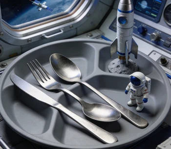Why are titanium chosen for astronauts' tableware? Why are titanium chosen for astronauts' tableware?